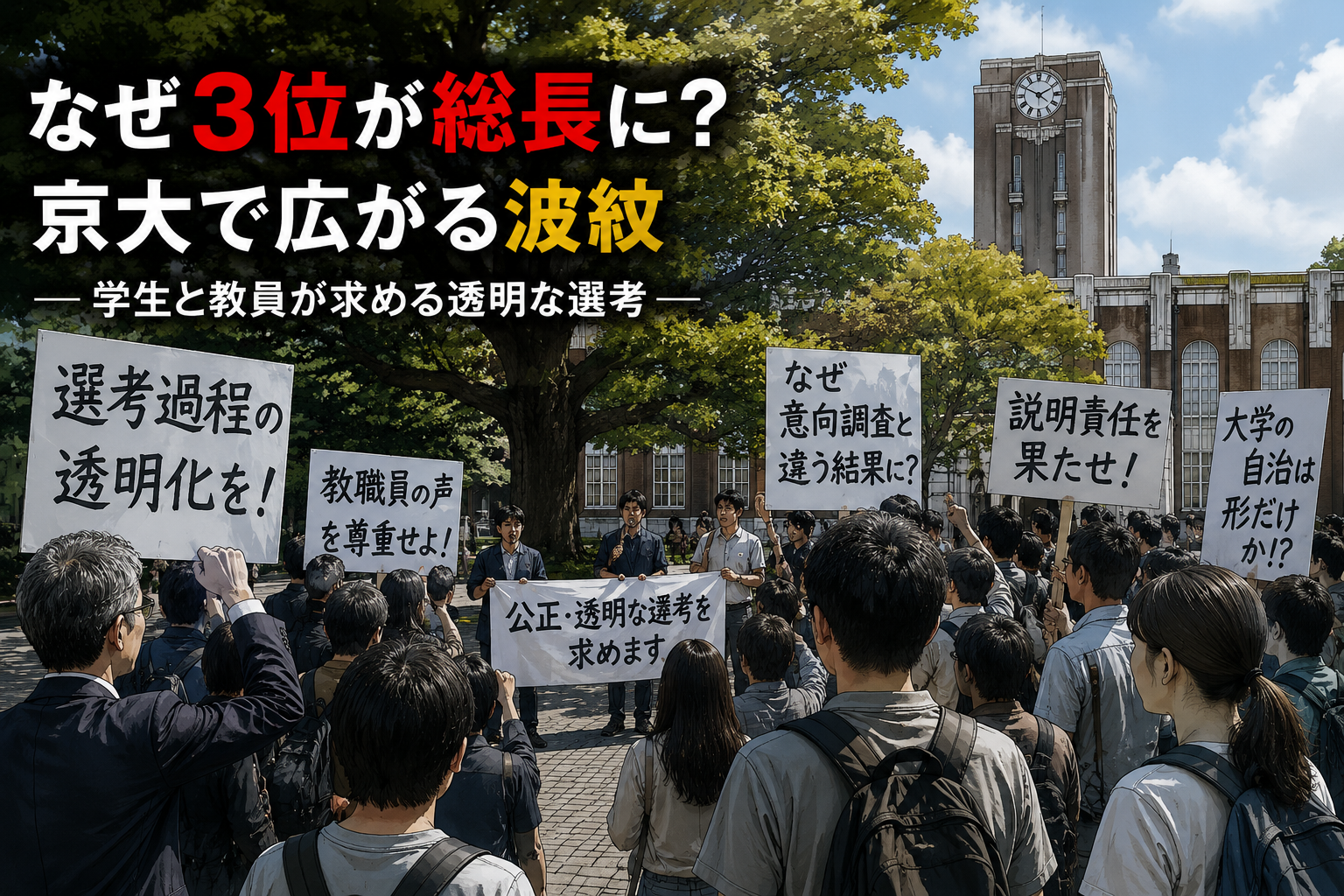「京大らしい騒動」の先に見えるもの