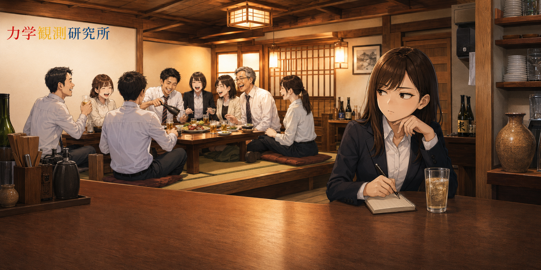 職場の飲み会参加って、やはりハラスメントだよね❓