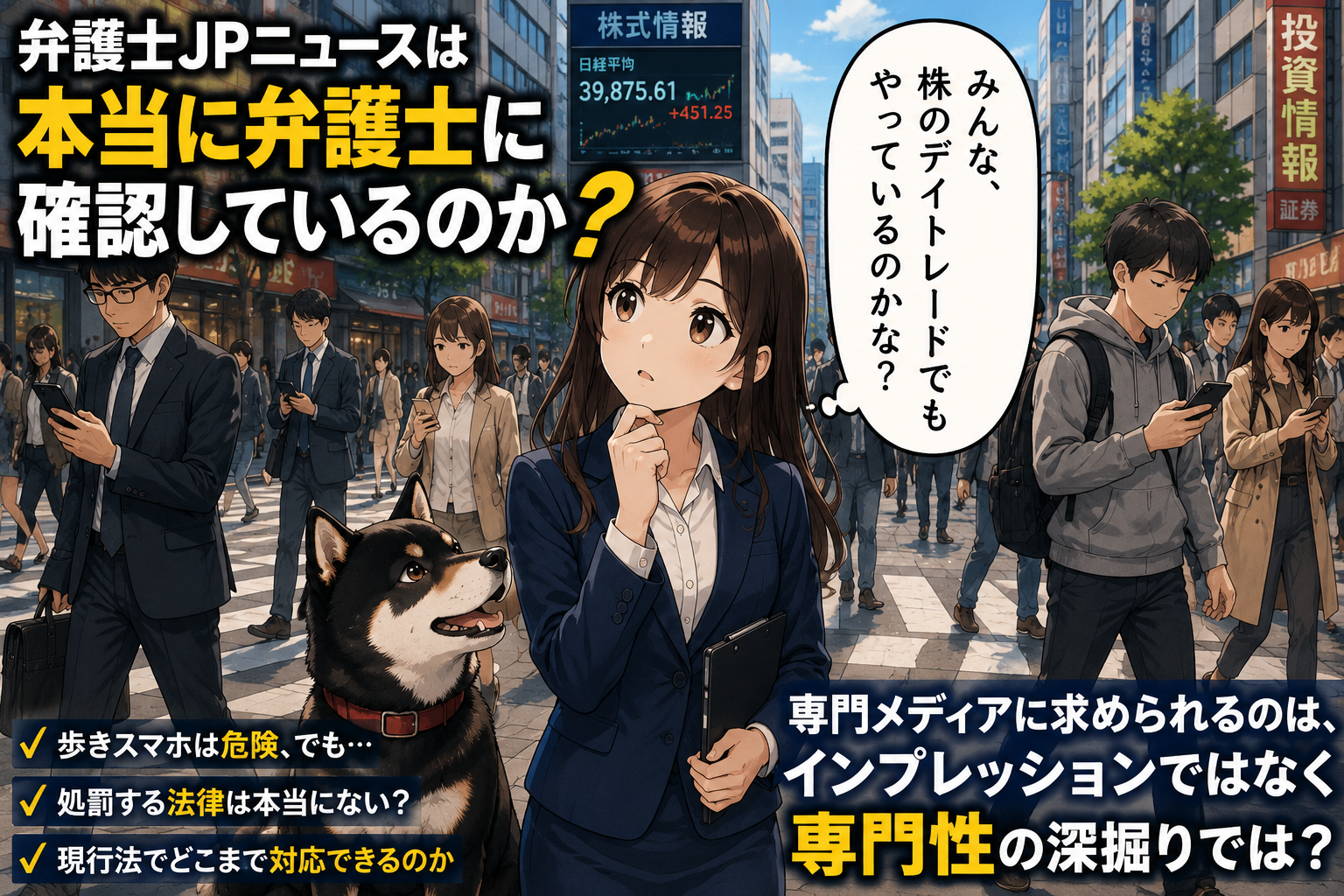 弁護士JPニュースは本当に弁護士に確認しているのか❓