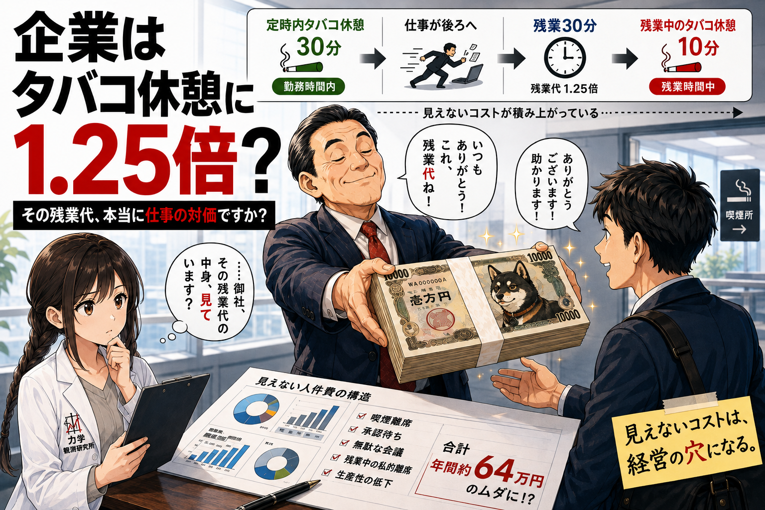 Smoking Breaks🚬 at 1.25× Pay❓💵 The Hidden Cost Inside Japan’s Overtime System